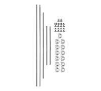 Flute Repair Kit DIY Mainnce Care Tools, Flute Mainnce Tools Kits, less Steel Ss and Gasket Set, l DIY Repair Kit for Musical Instrument Parts Access W53