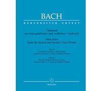 Flute Solos from the Sacred and Secular Vocal Works Volume 1