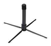 Flute Stand, 16.4 x 4 x 4cm, with 4-Leg Design, Portable Folding Flute Stand for Clarinet, Flute, Oboe