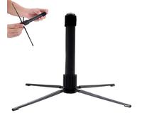 Flute Stand Portable | 4-Leg Folding Portable Instrument Holder With Metal Base,Flute and Clarinet Rack,For Travel Outdoor Doorway Halloween Thanksgiving Holiday Birthday Party Family Friends