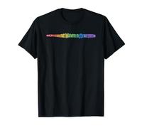 Flute Still Playing Seventies Woman Musician T-Shirt
