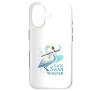 Flute Swan Whisper Melody Case for iPhone 17