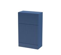 Fluted 500mm Floor Standing WC Unit - Blue Balterley Blue One Size