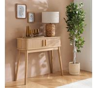 Birlea Axel Console Table - Oak, Brown