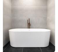 Fluted Modern Freestanding Bath 1700 x 750mm