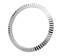 Fluted Watch Bezel Replacement for 36mm Rolex Datejust President 16013 16014 16018 1601 160216233 Date 76200 76213 94613 92313, Silver