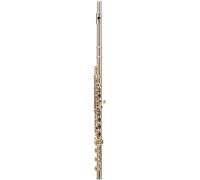Flutes, Flute Kit Western Concert Flute Silver Plating 17 Holes C Flutes Key Woodwind Instrument Mini Screwdriver Padded Intermediate Flute