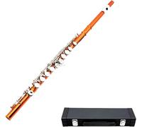 Flutes, Flutes Musical Instrument Nickel-Plated C Tune 16-Hole Flute Professional Flute Wind Instrument Student Beginner Flute