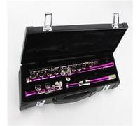 Flutes, Flutes Musical Instrument Wind Instrument Color Flute 16-Hole Closed-Hole C-Tune Flute B-Tail E-Key Nickel-Key Flute