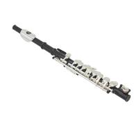 Flutes Instrument C Key Piccolo Half-size Flute Cupronickel Black Piccolo With Padded Leather Box And Accessories