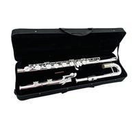 Flutes Instrument C Tone Flute Silver Plated Copper Material 16 Keys Closed Hole Flute With Case