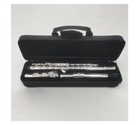 Flutes Instrument Copper-Nickel Keys Cupronickel Silver Plated Flute 16 Holes C Tuning And E-Key Flute With Accessories