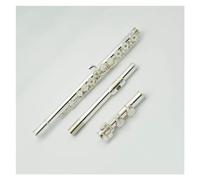 Flutes Instrument Cupronickel Silver Plated C Tune 16 Holes Open Holes Flute With E Key French Engraving Button