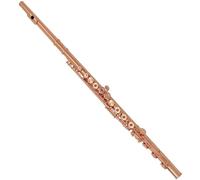 Flutes Instrument French Style E Mechanism Flute 17 Keys Open Holes B Foot Italian Pads Flute With Case (Color : 02)