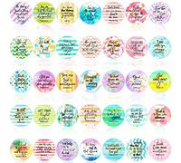 Flutesan 35 Pcs Inspirational Christian Magnets for Locker Decorative Refrigerator Magnet Bible Verse Fridge Magnetic Decorations Religious Scripture Prayer Gifts for Home Office Whiteboard, 1.26 Inch