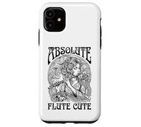 Flutist Flautist Absolute Flute Cute Player Girl Musician Case for iPhone 11