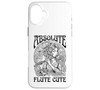 Flutist Flautist Absolute Flute Cute Player Girl Musician Case for iPhone 16 Plus