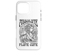 Flutist Flautist Absolute Flute Cute Player Girl Musician Case for iPhone 16 Pro Max