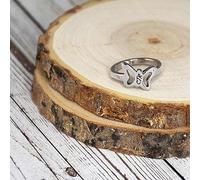 Flutter LDS CTR Ring by Ringmasters | Choose the Right Faith Ring | Keepsake LDS Jewelry, Stainless Steel, not_known