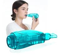 Flutter Valve Device for Lungs, Breathing Exercise Device, Adjustable Resistance Breathing Trainer for Natural Mucus