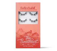 FlutterHabit Sweetheart Doll-Eyed Lashes - Doll-Eyed Eyelash Groups for Women - Eyelash Extension Set for Home in Salon Quality - 6 Eyelash Sets - No in
