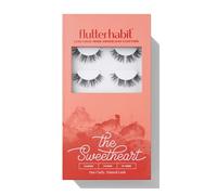 FlutterHabit The Sweetheart prepTECH Classic 6 Pairs Underlash Extensions, 11-13 mm, Natural Curl Eyelash Clusters, Reusable, Under Eyelashes, Home Use, Medium Volume