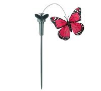 Fluttering Butterflies for Centerpieces, Solar Butterfly Garden Stakes Decorative, Moving Butterfly Decoration, Solar Flying Fluttering Butterflies, 360° Automatic Rotation for Garden Yard (1pc)