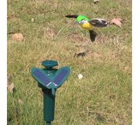 Fluttering Hummingbird Solar | Solar Or Battery Fluttering Hummingbird | Floating Bird Wobble | Realistic Flying Dancing Hummingbird For Garden Yard Staking Plants Flowers