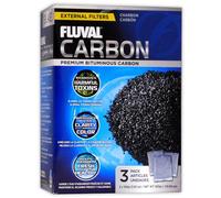FLUVAL ACTIVATED CARBON 300g 3 X 100G BAGS EXTERNAL FILTER MEDIA FISH TANK
