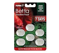 Fluval Betta Vacation Feeding Block - Slow Release Fish Food for Betta Fish - Weekend & Short Trip Automatic Feeding Solution - Easy No-Mess Aquarium Food Block