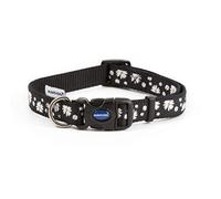 Ancol Dog Collar Daisy Fashion – Black – 30-50 cm