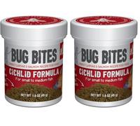 Fluval Bug Bites Cichlid Granule Fish Food 45g (Pack of 2)