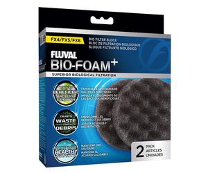 Fluval External Filter Media FX5/6 Bio Foam Block Polish Pad Fine Carbon Gravel