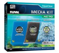 Fluval - Media Maintenance Kit for AC70 Power Filter - for Use in Freshwater & Saltwater Aquariums