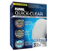 Fluval Polishing Pads Genuine External Floss Filter Media 105-207/305-407 A242-4