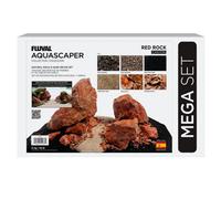 Fluval Red Stone Rock Aquarium Decoration Bundle