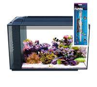 Fluval Sea EVO Marine Aquarium Tank Kit with Reef LED Lights - 52 ltr