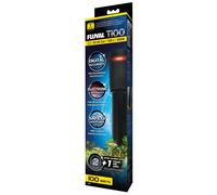 Fluval Aquarium Heater T100 Fully Electronic for Freshwater Aquariums up to 30 Gal. Clear