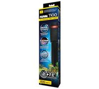 Fluval Aquarium Heater T100 Fully Electronic for Freshwater Aquariums up to 30 Gal. Clear