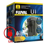 Fluval U1 Underwater Aquarium Filter 55 L (15 US Gal) Fish Tank Aquarium