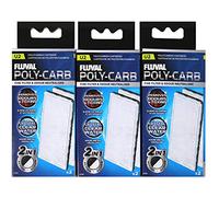 Fluval U2 Aquarium Poly Carbon Cartridge Bundle 3x2 Pack A490