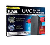 Fluval UVC In-Line UV Clarifier Clear Water Greenwater Aquarium Fish Tank