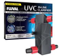 Fluval UVC In-Line UV Clarifier Clear Water Greenwater Aquarium Fish Tank