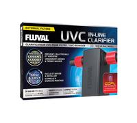 Fluval UVC In-Line UV Clarifier Clear Water Greenwater Aquarium Fish Tank
