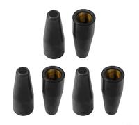 Flux Core Welding Nozzle 0.3" Orifice for MB15 14AK 15AK Models - Brass Protective Nozzle for MIG for TIG Welding Accessories, 6 Pack