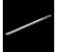 Flux-Cored Aluminum Welding Rods for TIG/MIG Brazing - 20pcs (10×2.0mm + 10×1.6mm, 33cm/1.08ft) Solid Solution Filler Wire, Pure Al ≥99.7%, Low-