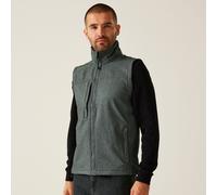 Regatta Professional Men's Regatta Flux Softshell Bodywarmer Vest, Seal Grey Marl, XXL