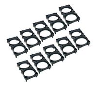 Fluxioxtna 10Pcs 46160 Lithium Batteries Cell Holder Holder Bracket AntiVibration Case For Project 1x2Cell/1x3cell