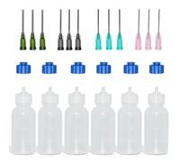 Fluxioxtna 30ml Needle Nosed Tip Glues Applicators Bottle Empty Dispenser For Computer And Office Maintenance