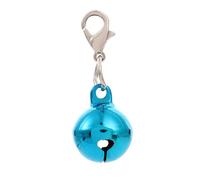 Fluxioxtna 30Pack Fashion Pet Collar Bells Copper Charm Pendant with Clear Sound Colorful DesignS for Dog and Cats Outdoor Location Pet Locators Bells